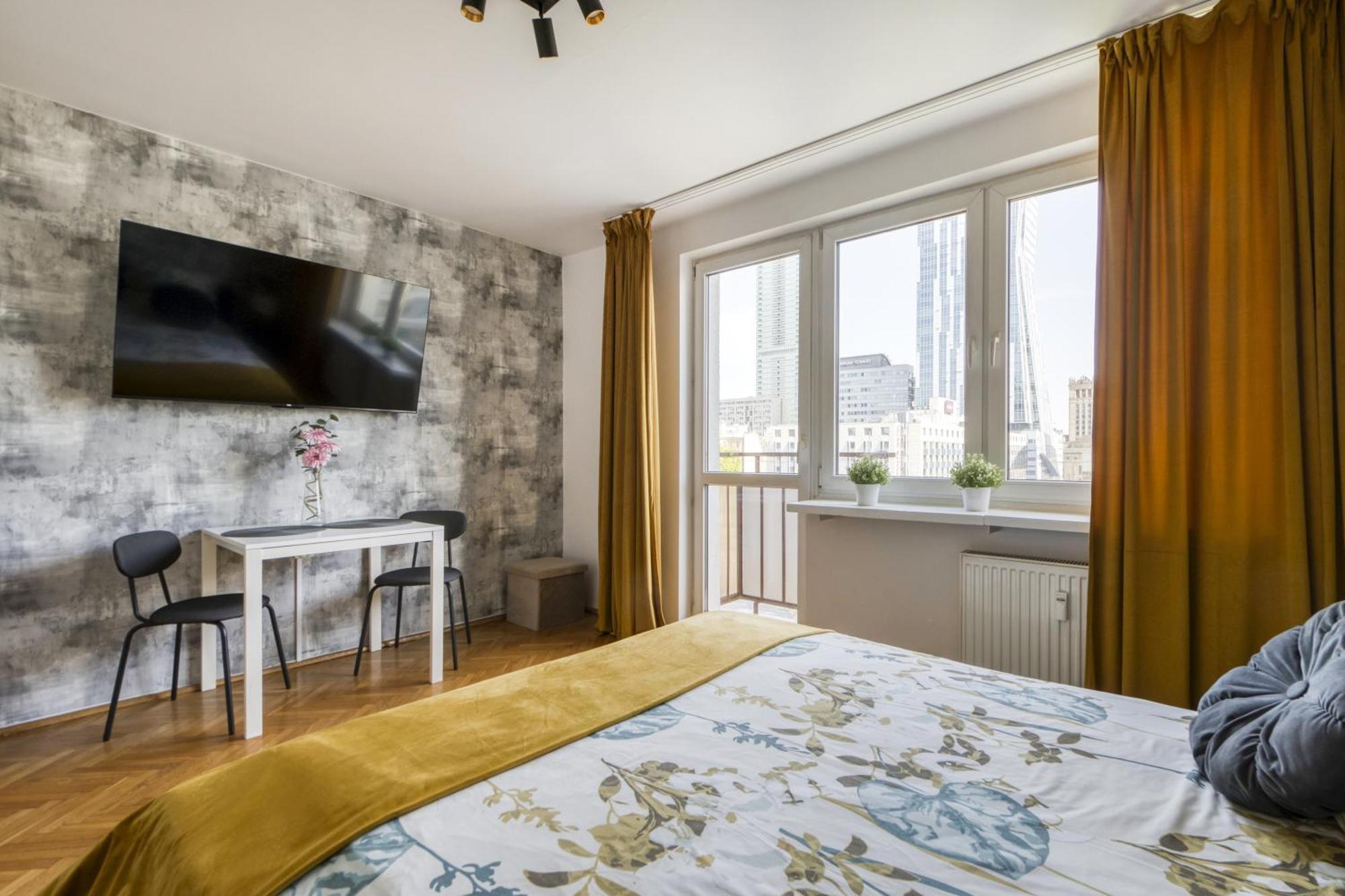 Super Central, Amazing View! 55"Smart Tv & Fast Wifi Varşovia Exterior foto